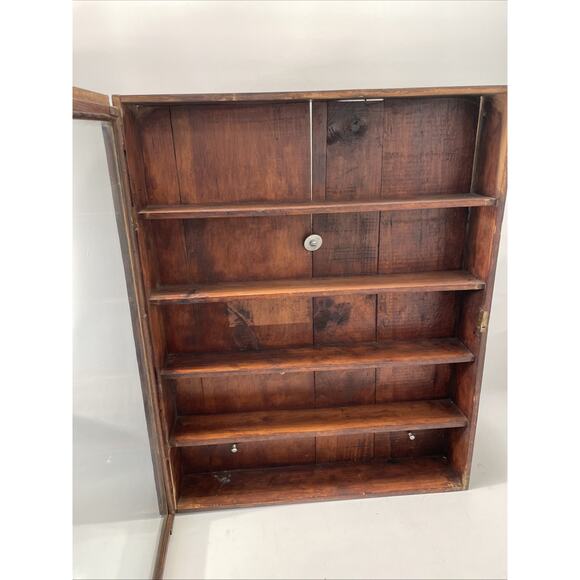 Hot Wheels Matchbox 1/64 Diecast Car Wall Mounted Wood Display Case 26.5” x 16” - Picture 4 of 16